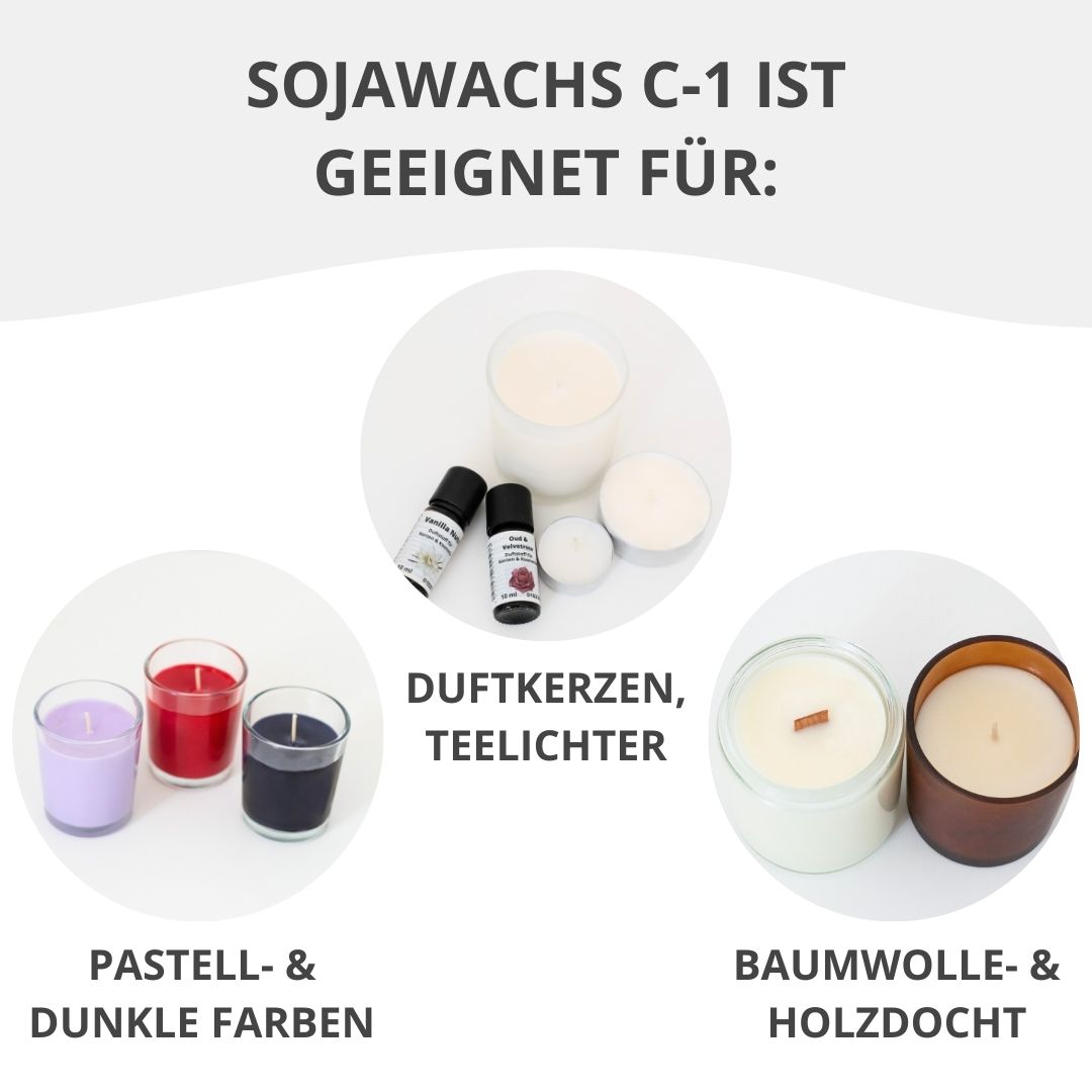 Sojawachs Flocken NatureWax® C-1