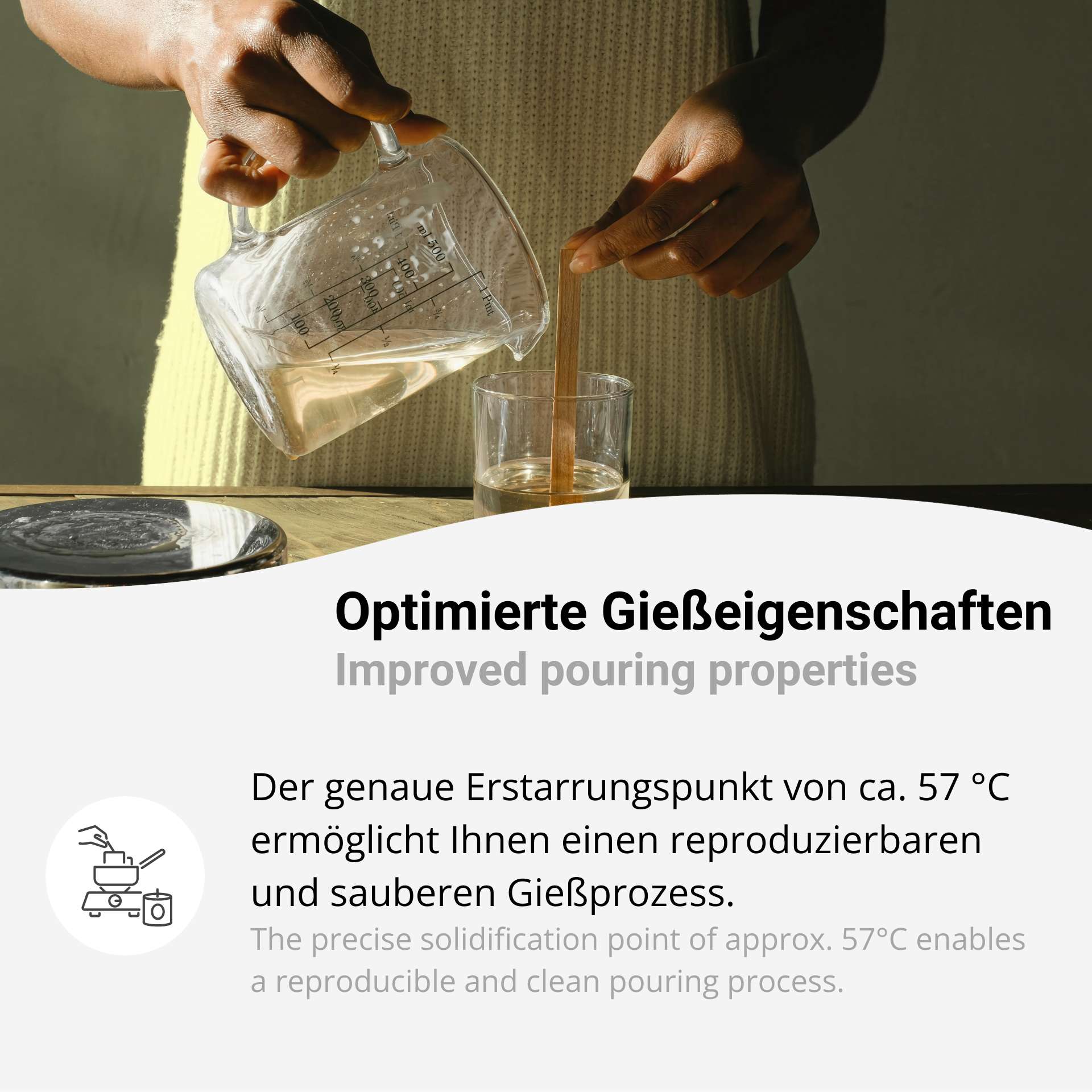 Paraffinwachs 56 - 58°C Erstarrungspunkt in Platten, Vollraffinat