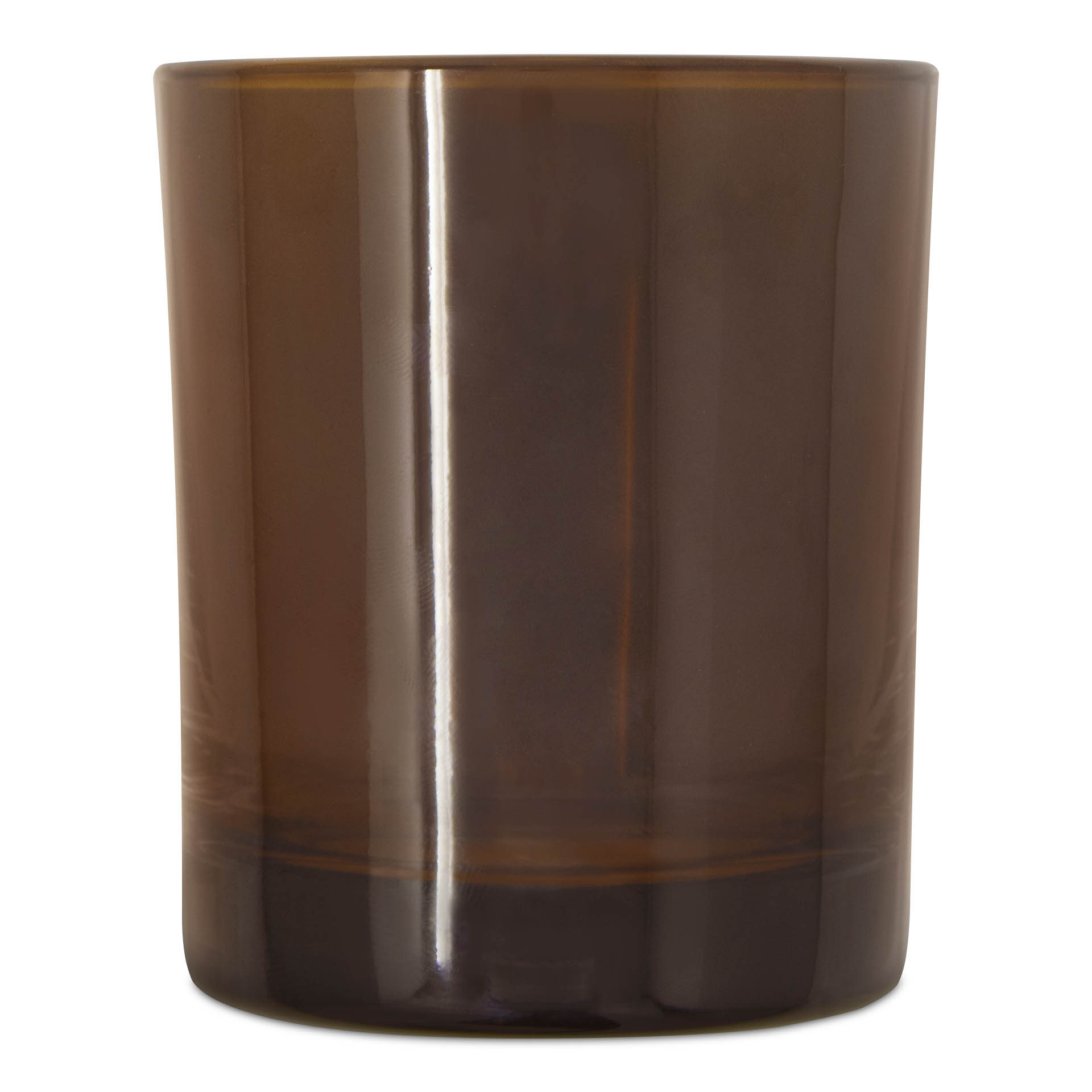 Kerzenglas amber glänzend 200 ml