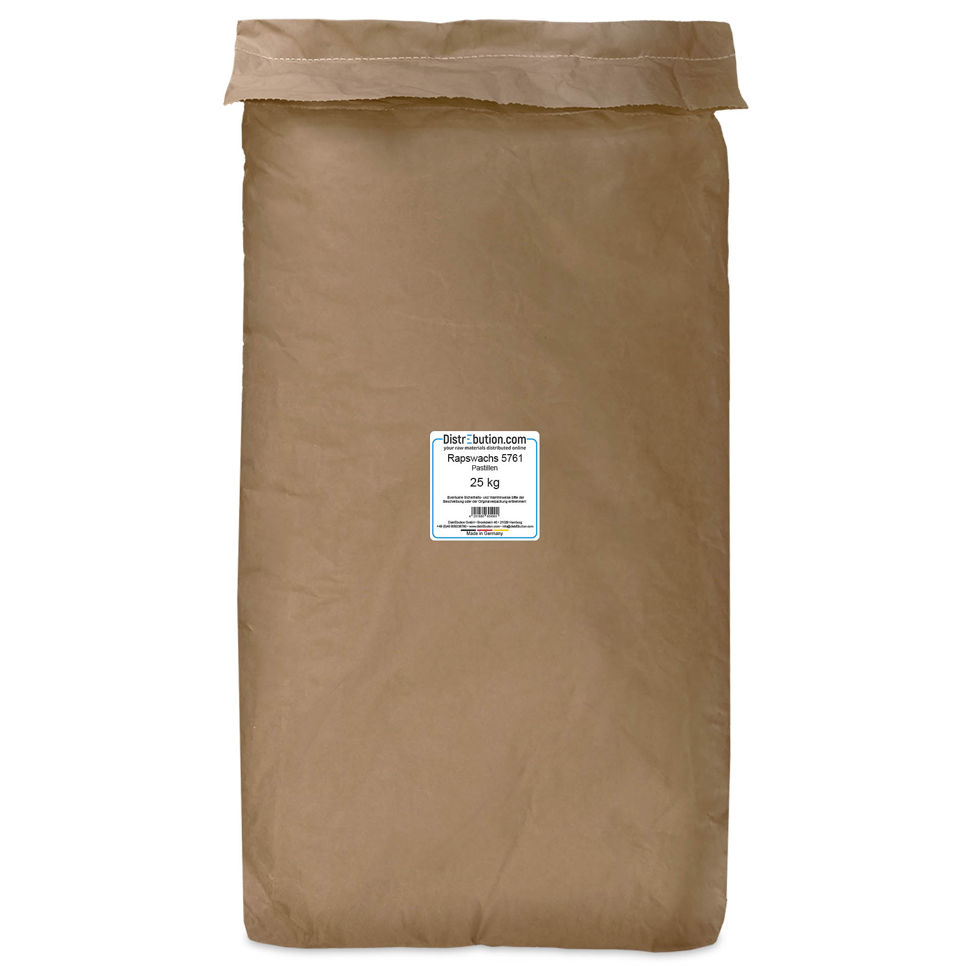 Rapeseed wax 5761 pastilles 25 kg