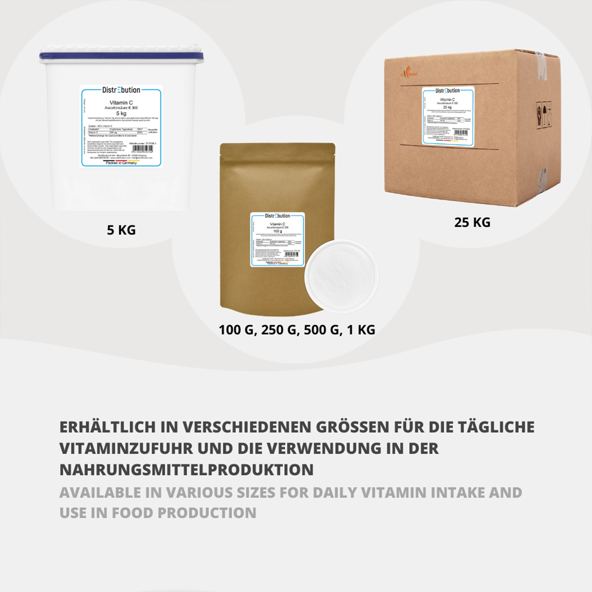 Vitamin C - Ascorbic Acid Food Grade