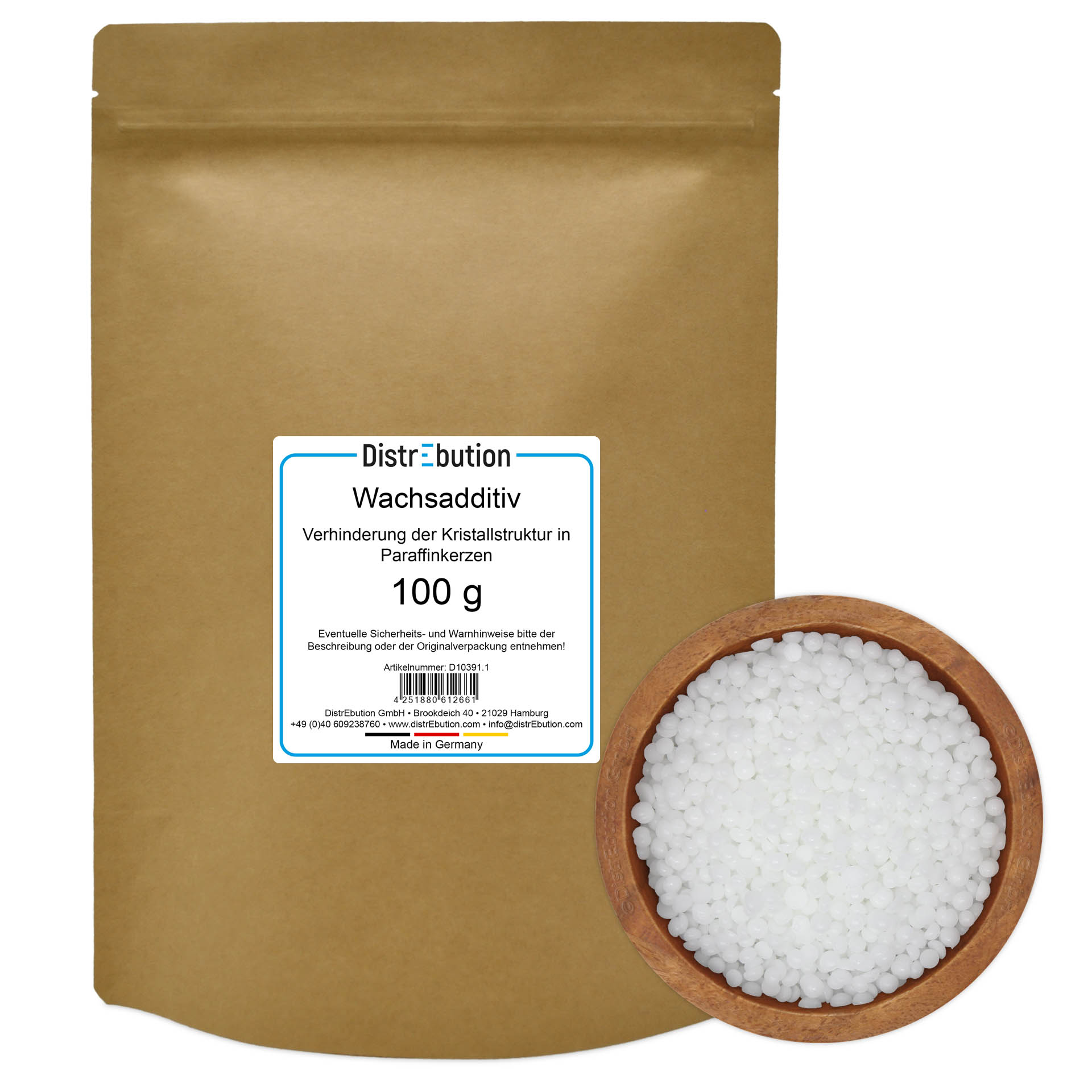 Wax additive to prevent the crystal structure in paraffin candles 100 g