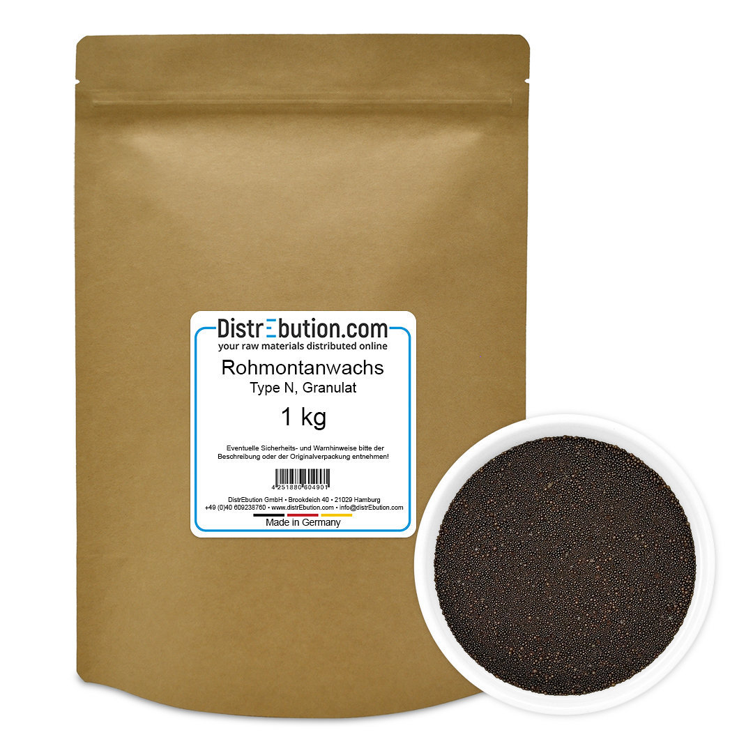 Crude montan wax type n granules 1 kg