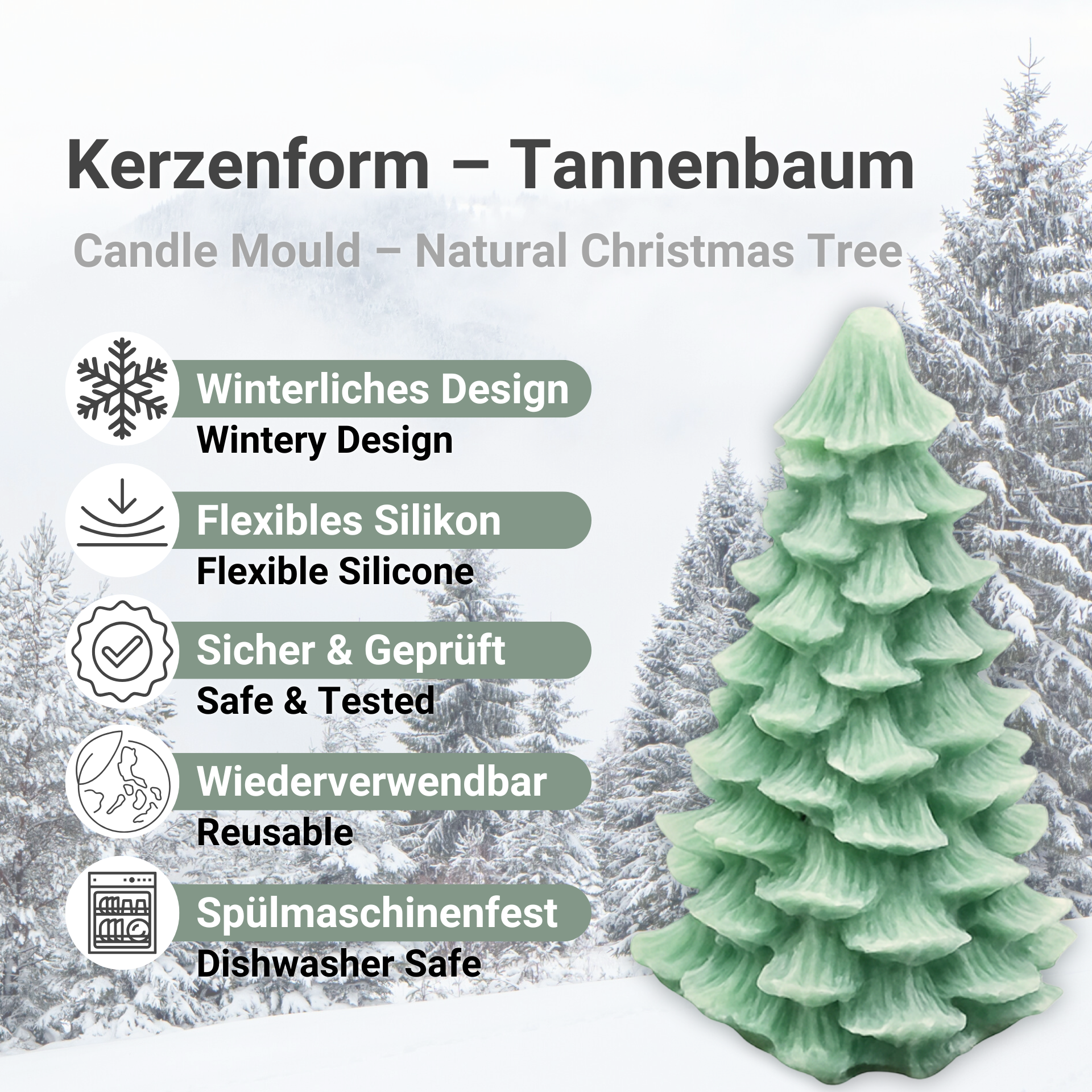 Fir Tree Candle Mould – Benefits