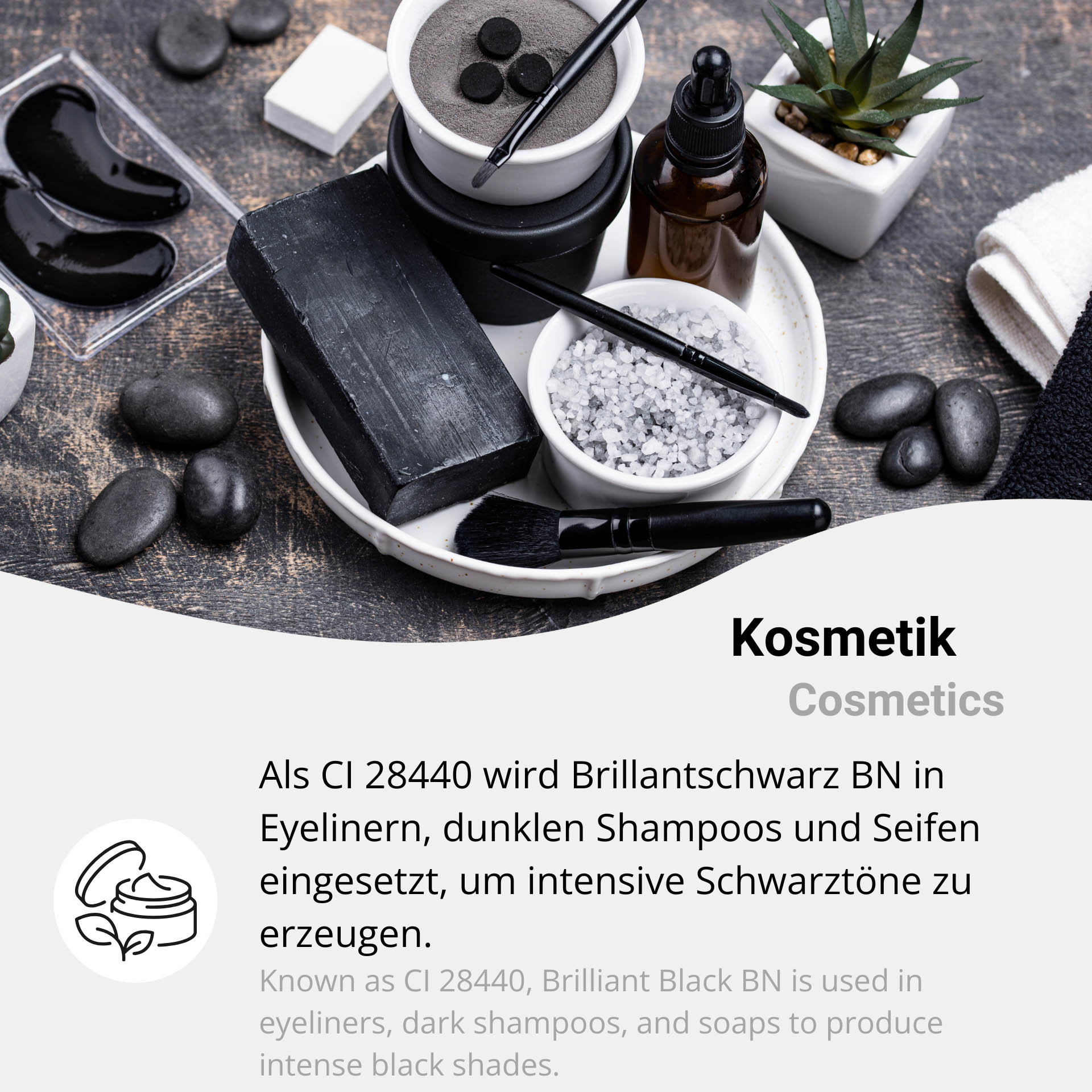 Brillantschwarz BN Lebensmittelfarbe Schwarz - E 151