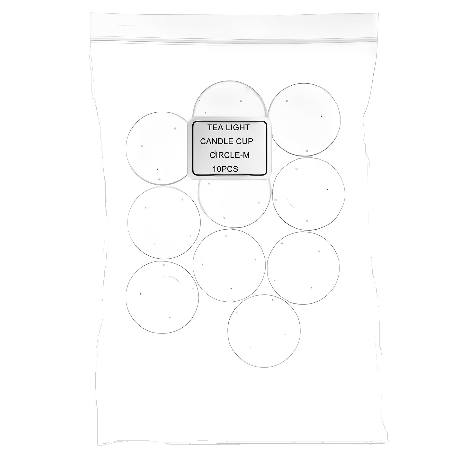 Tealight Cup – Tall (10pcs)