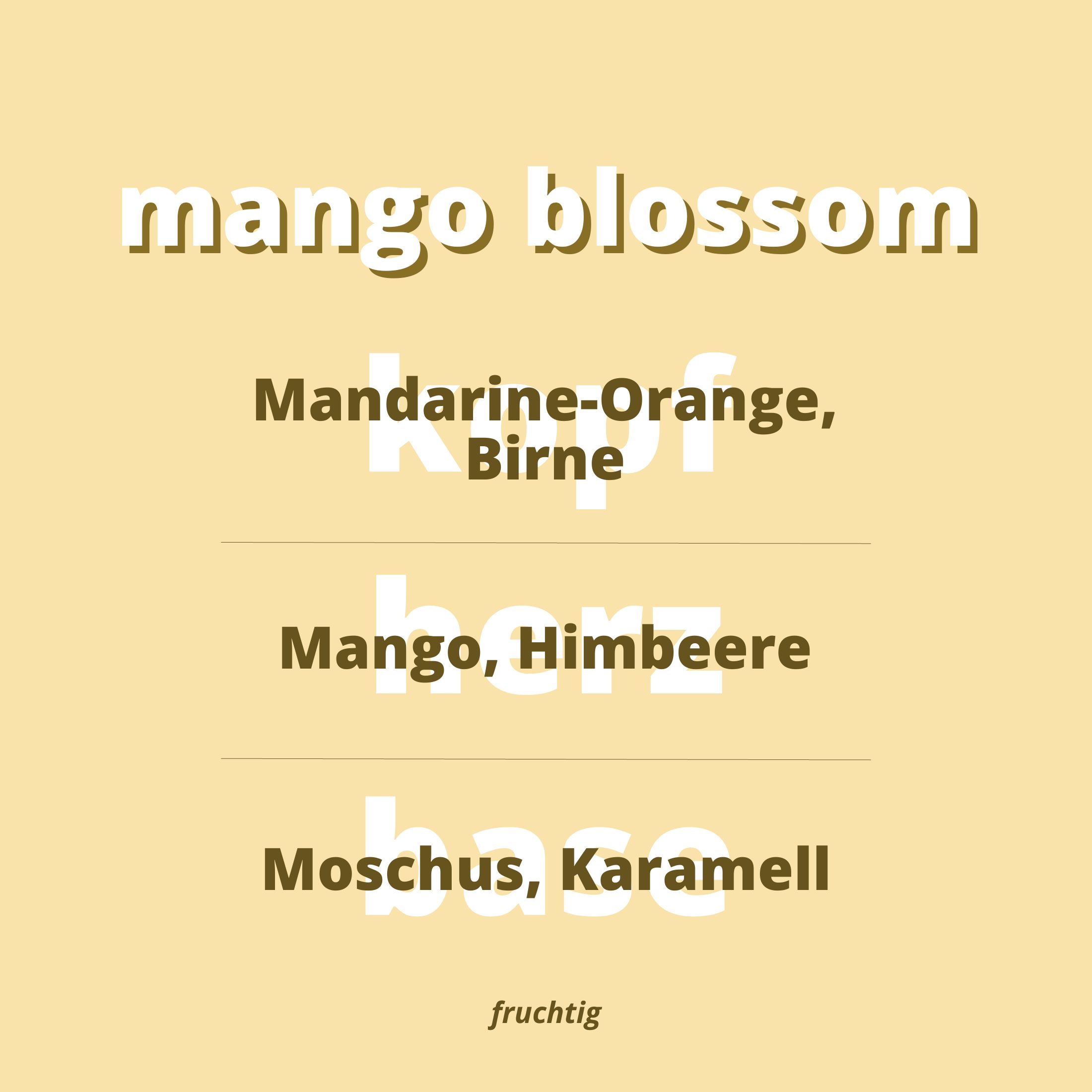 Duftnoten Mango Blossom