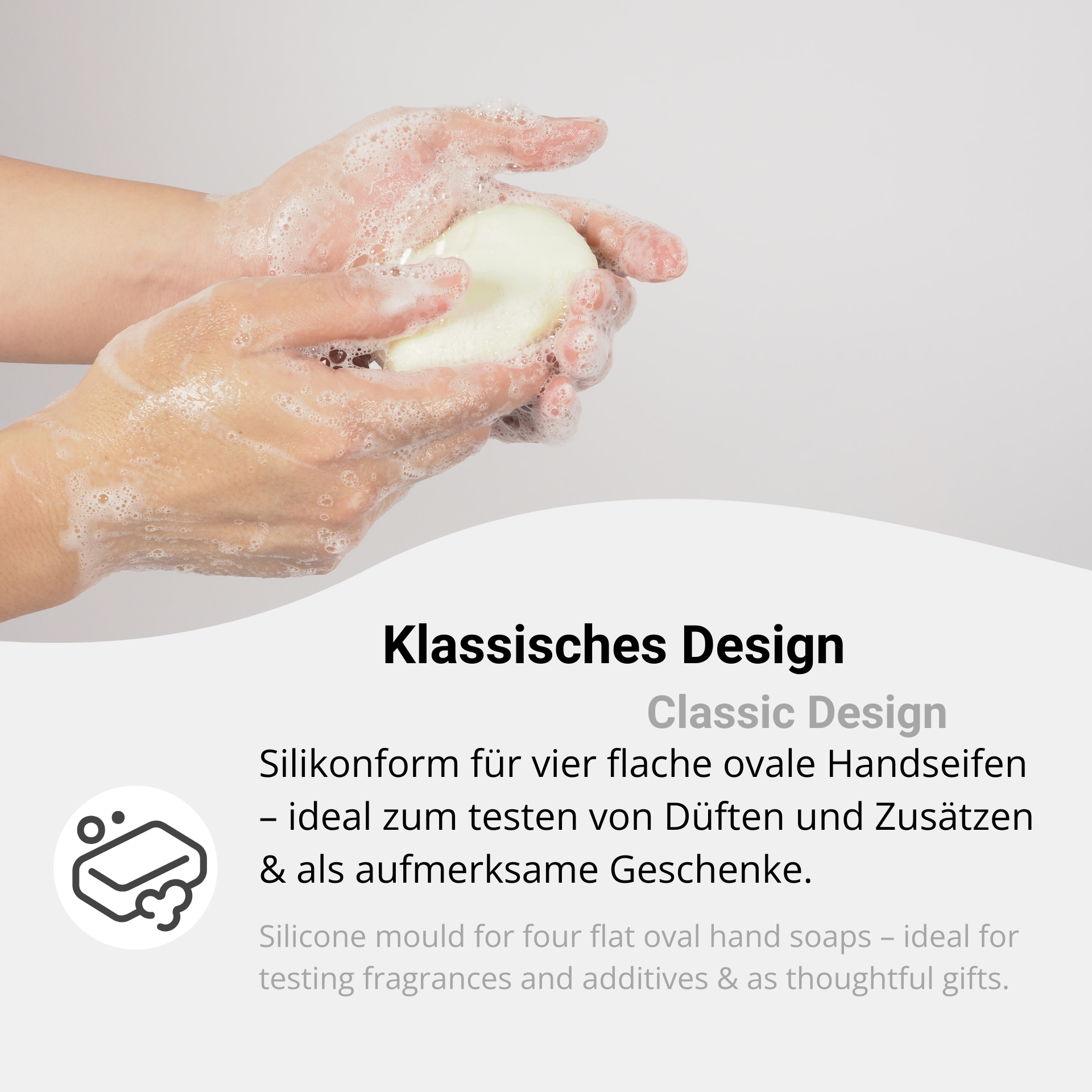Classic design for creative DIY soaps