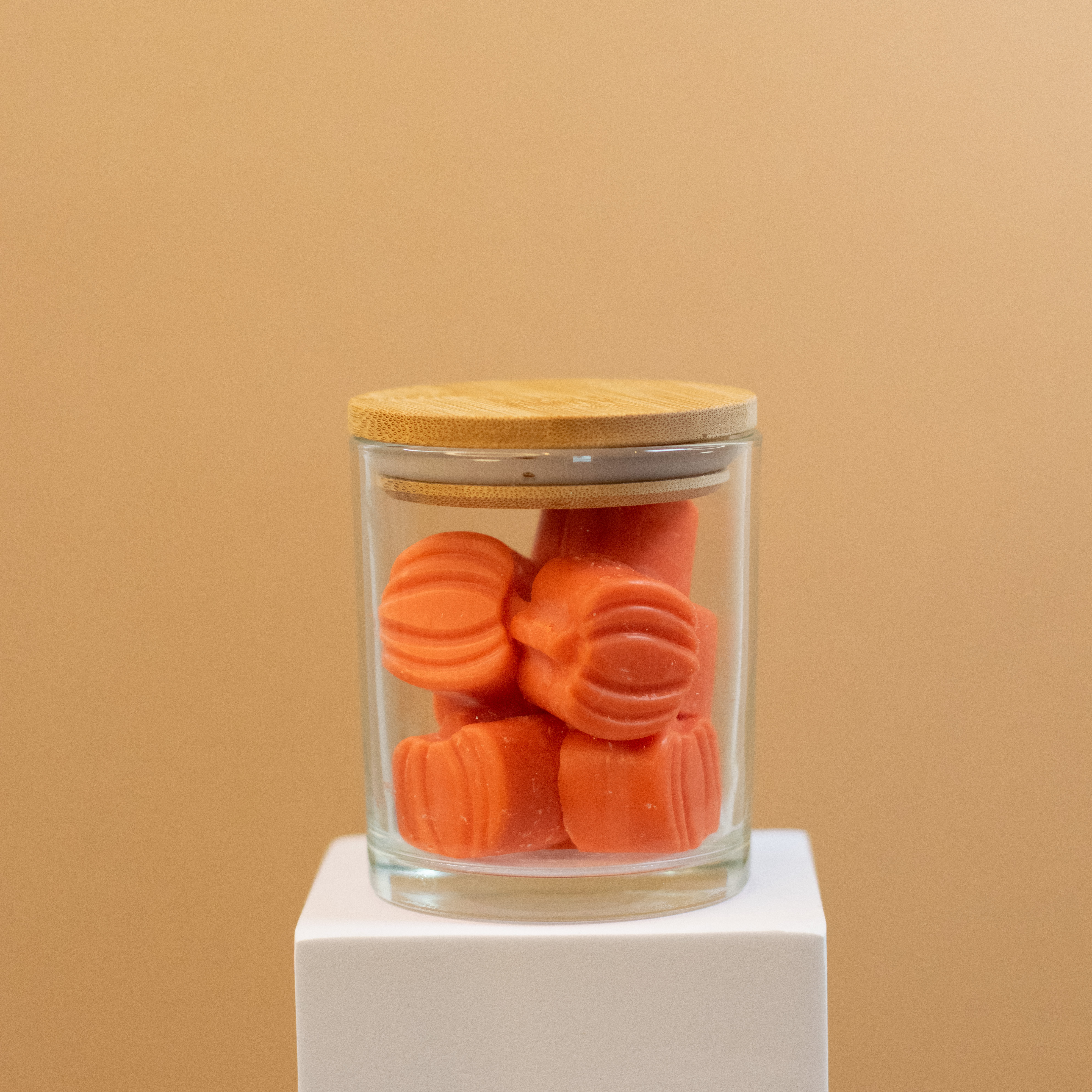 Glass Candle Jar Clear 300 ml