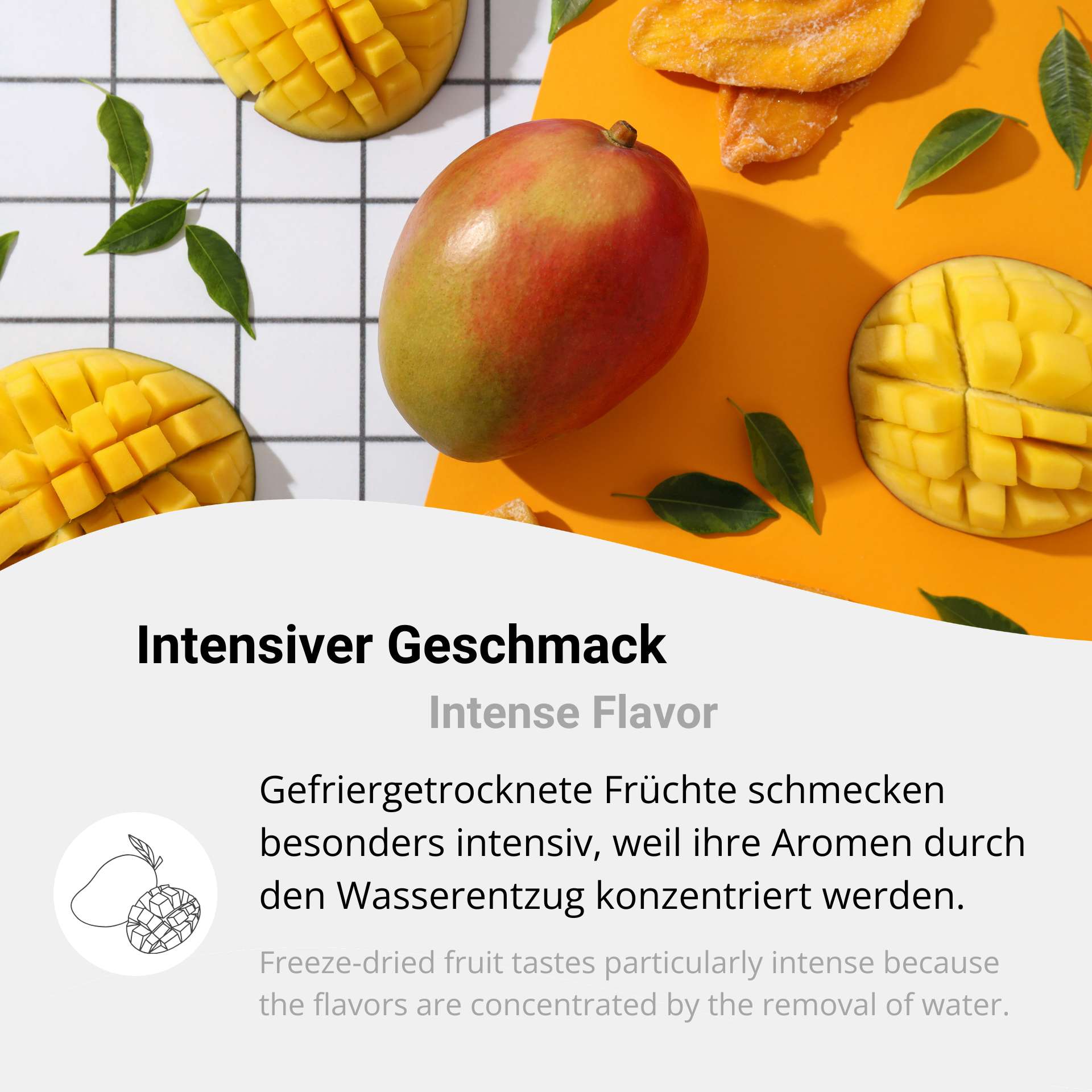 Organic Freeze-Dried Mango