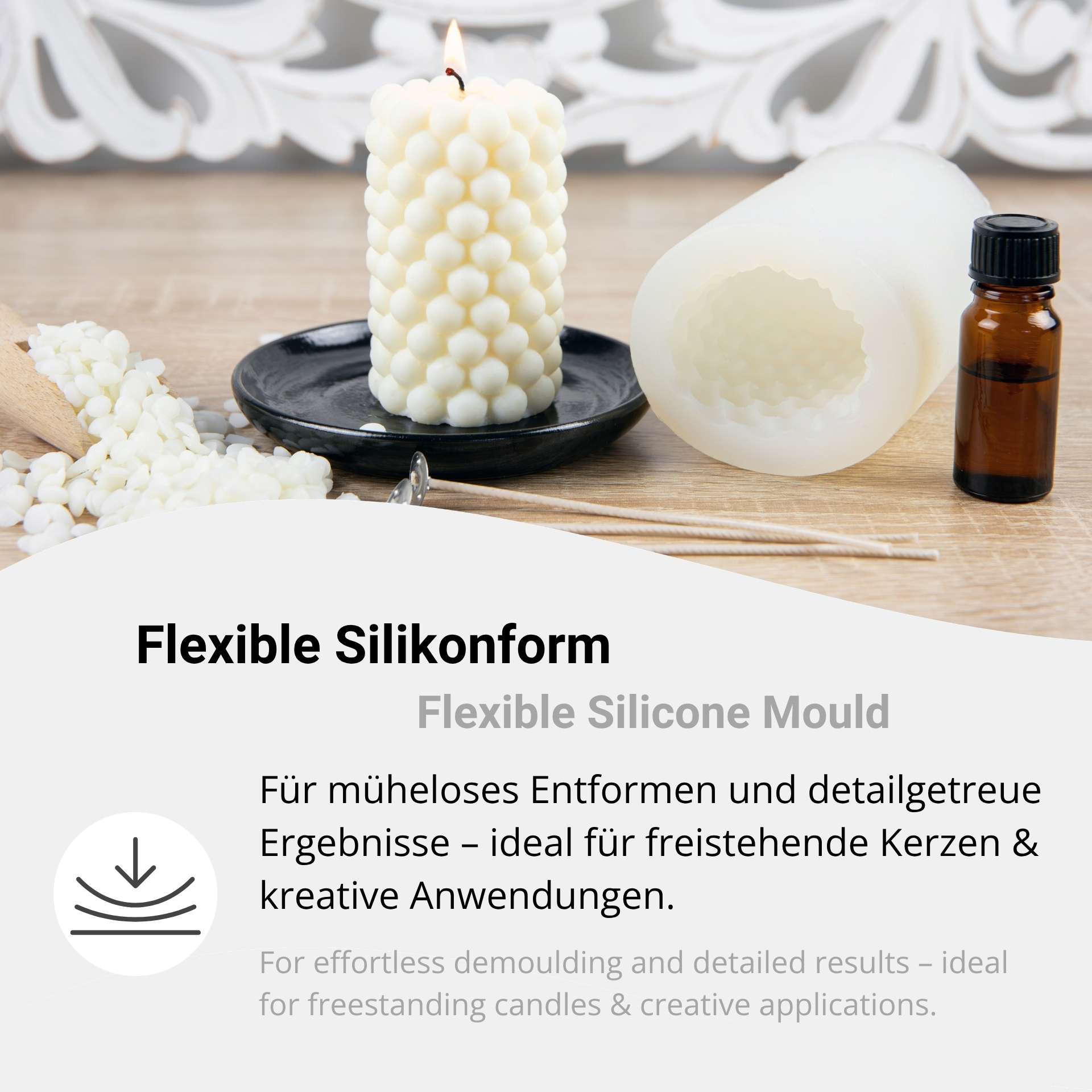 Advantages of silicone moulds