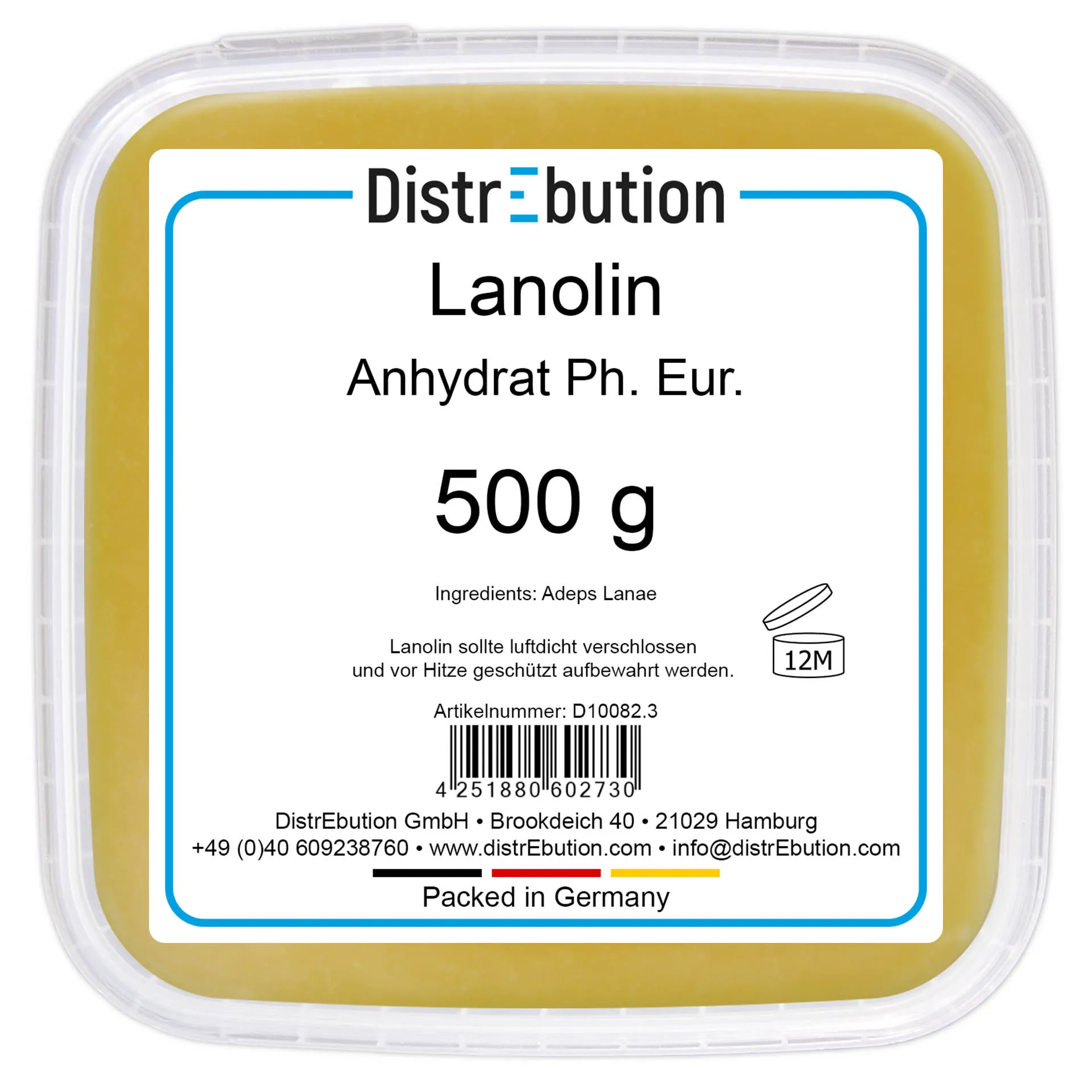 Lanolin Anhydrous 500 g