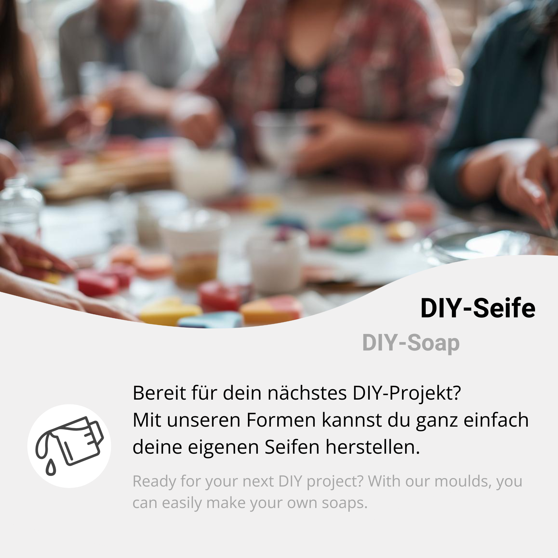 Soap mould for DIY projects