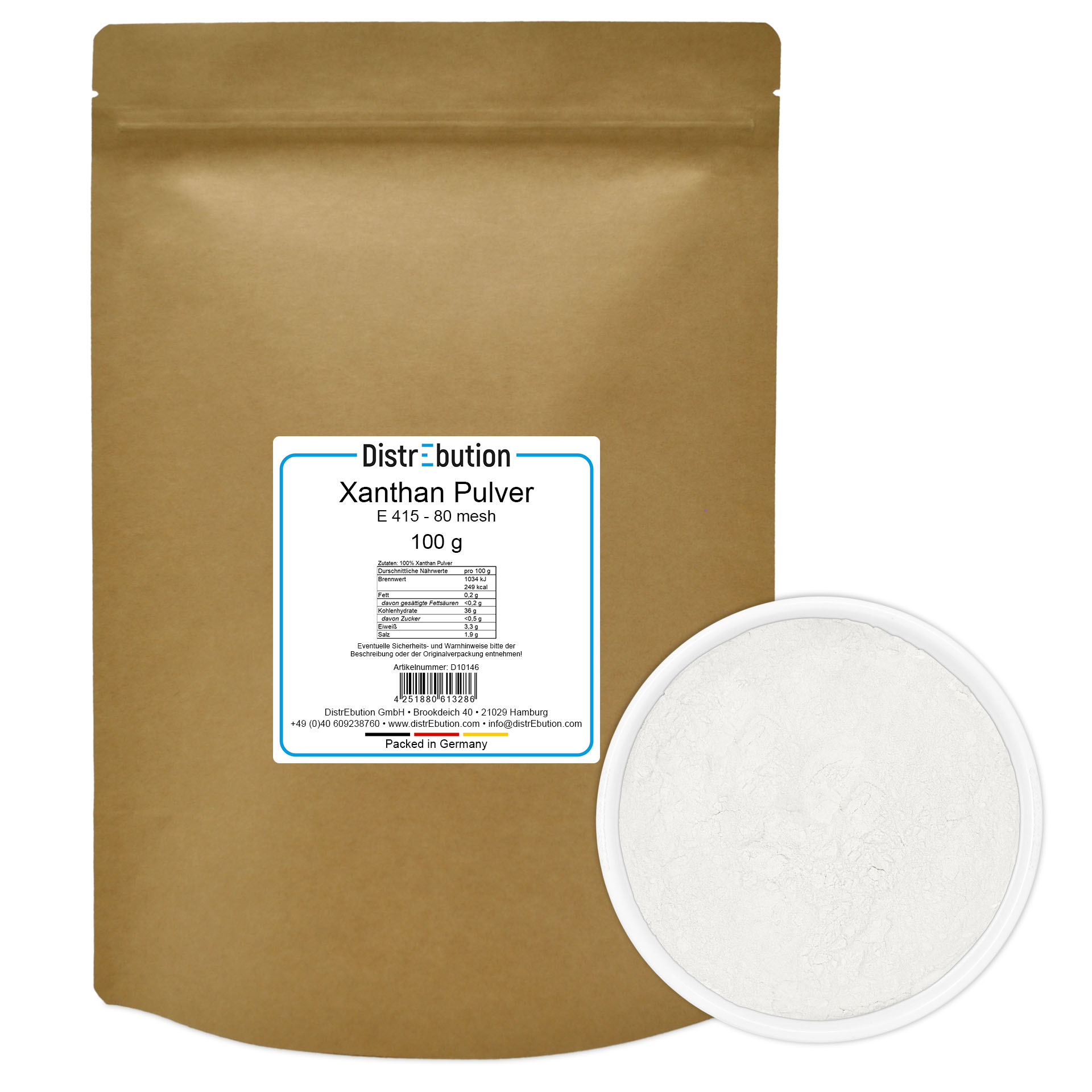 Xanthan Gum Pulver E 415 - 80 Mesh