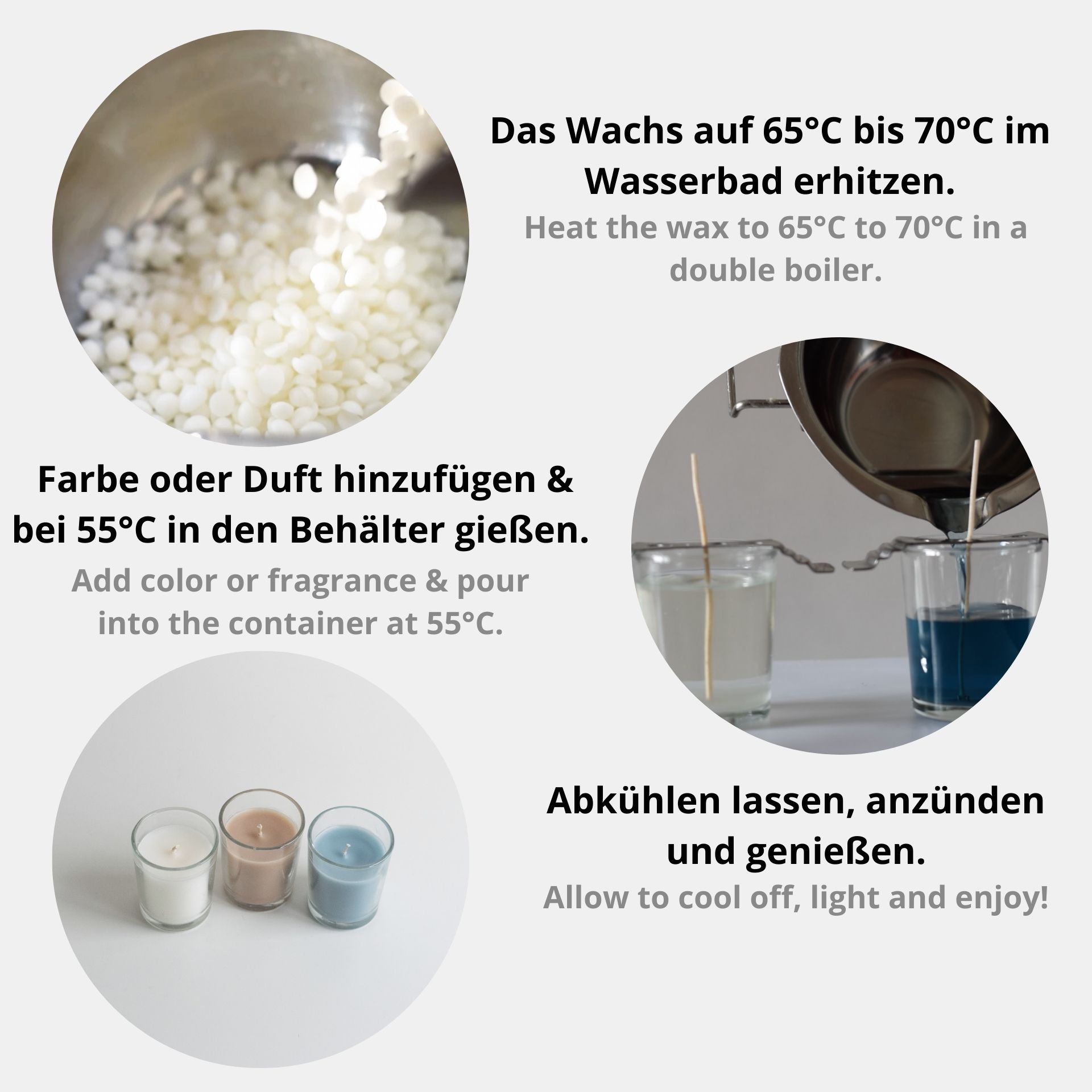 Paraffin Wax for Container Candles