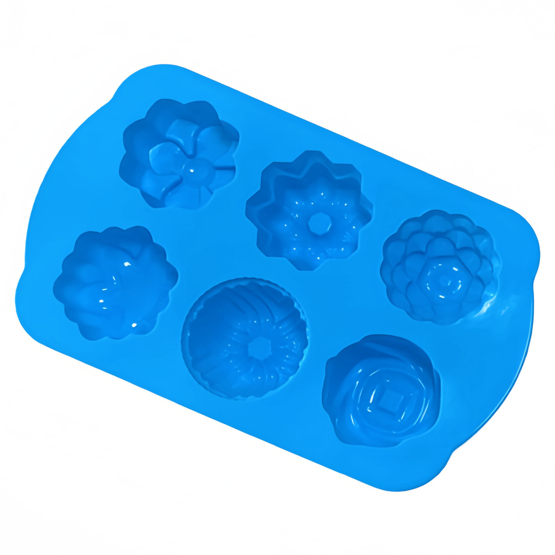 Soap Mould Floral Variety (6-cavity)
