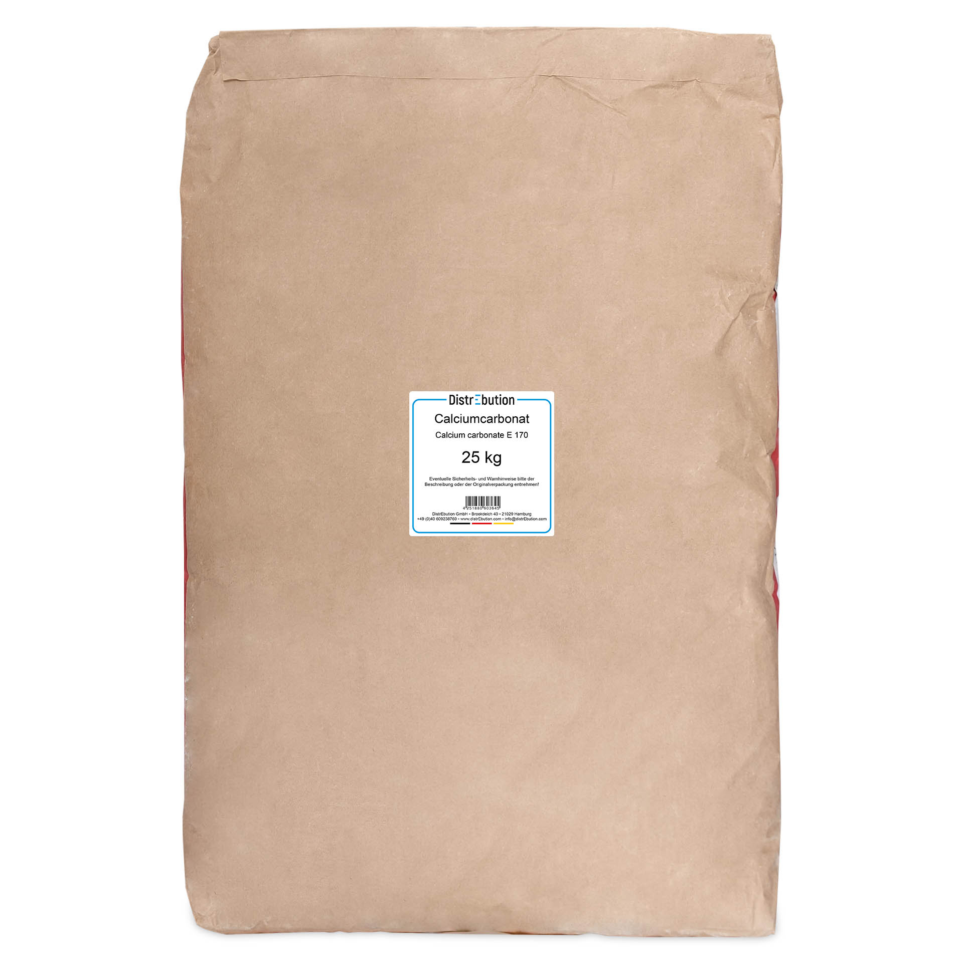 Calcium carbonate E 170 Food Grade 25 kg