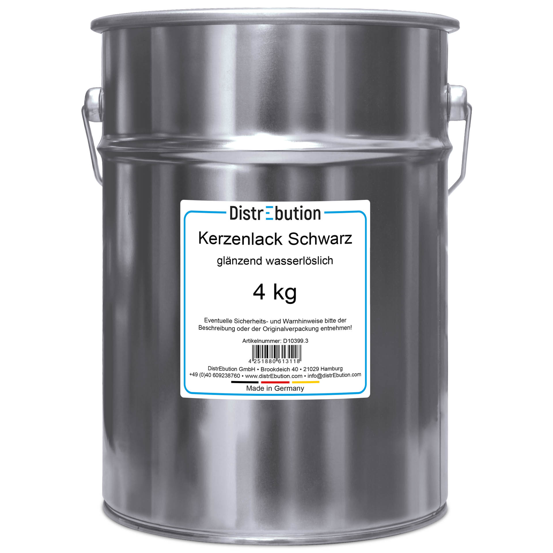 Candle Lacquer black matte water-soluble