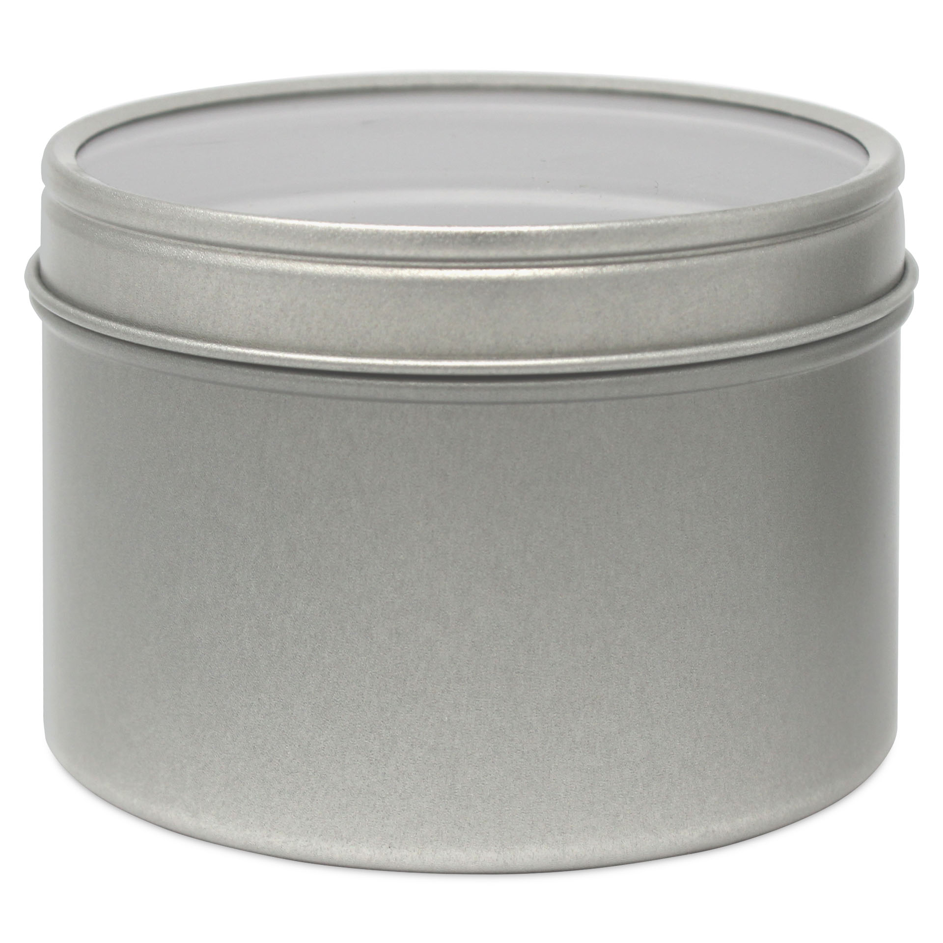Snap-top Tin, round Metal Tin with Snap-on Lid