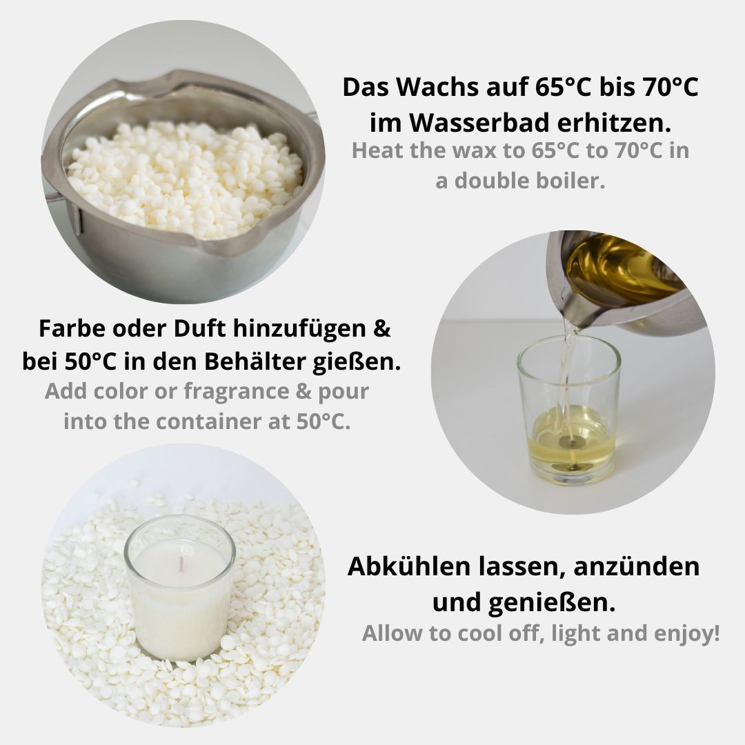Rapeseed Wax Kerawax 4170 container wax