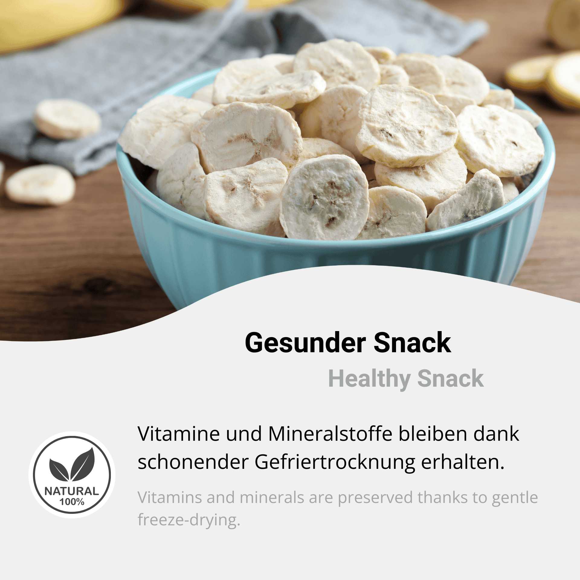 Freeze-Dried Banana Slices