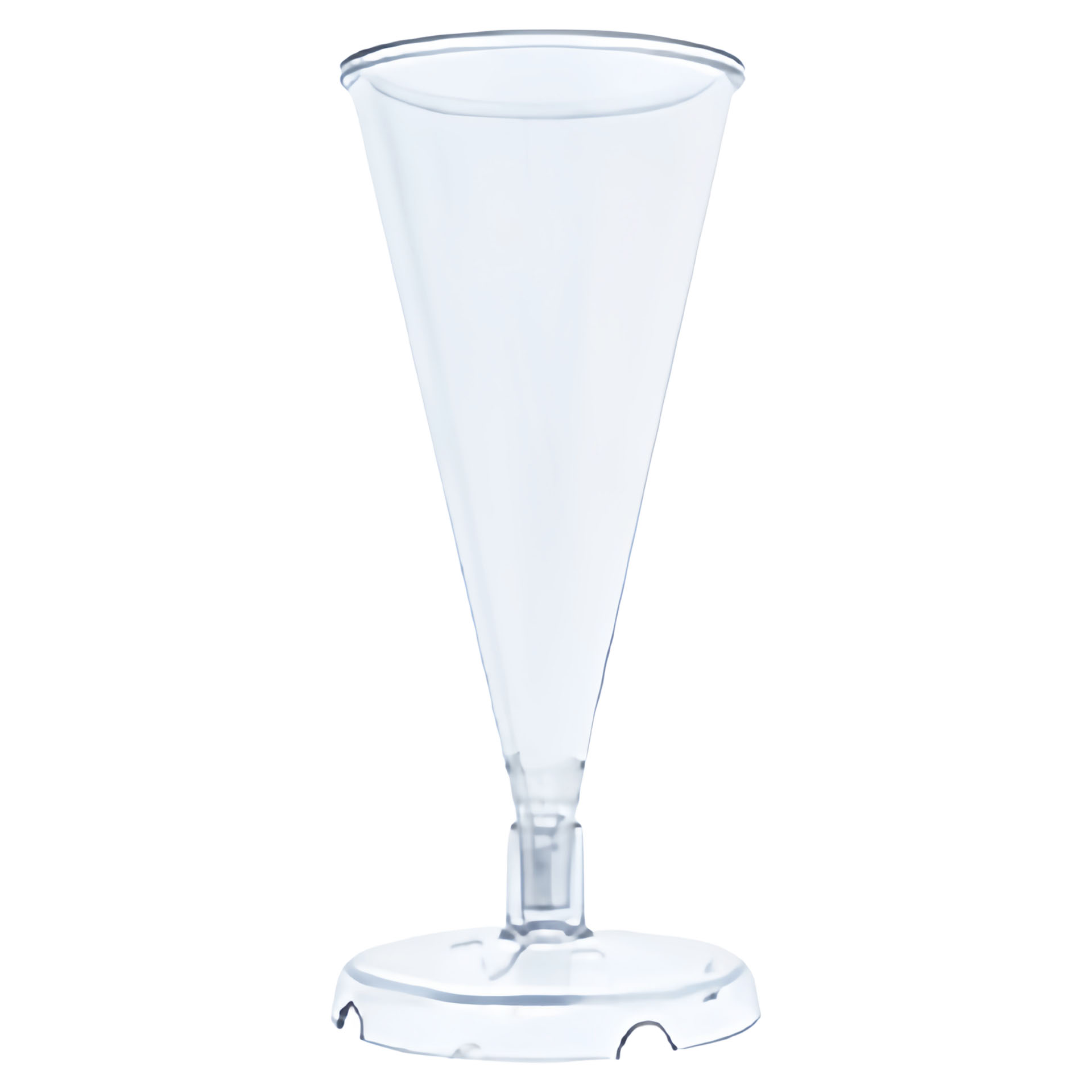 Cone-shaped candle mould