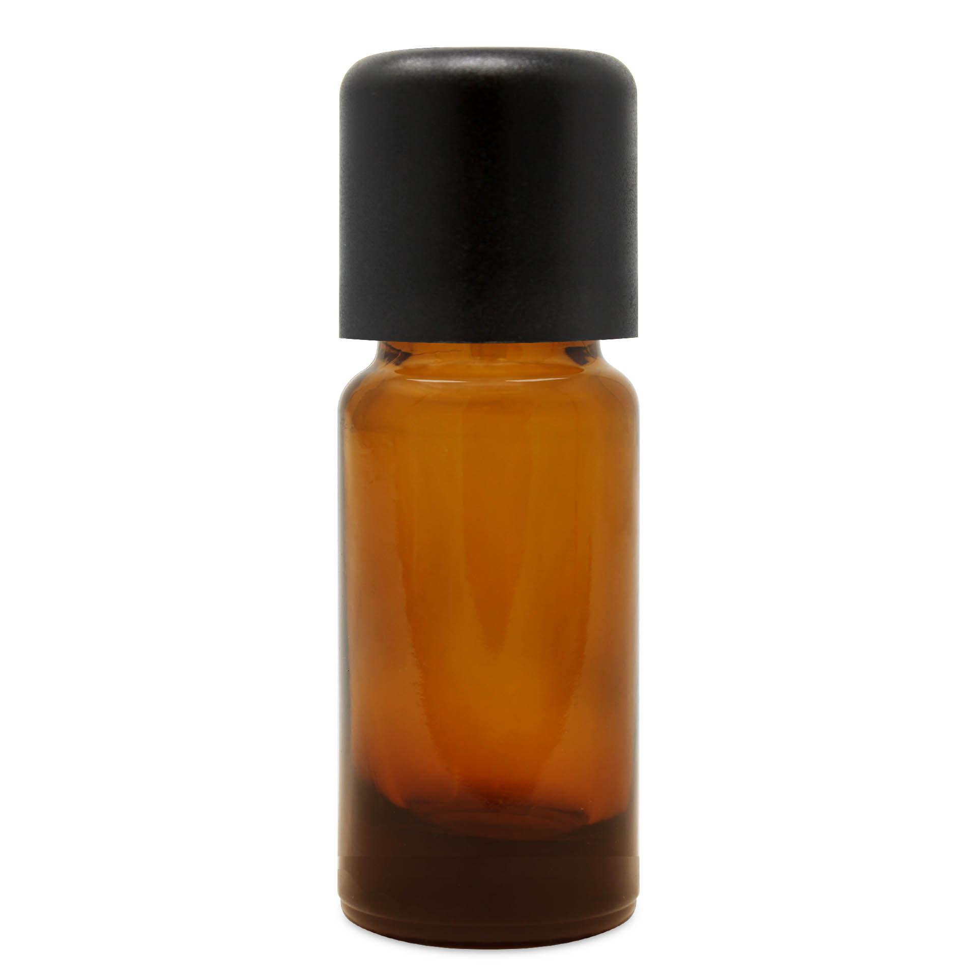 Glasflasche Braun mit Deckel und Tropfeinsatz 10 ml