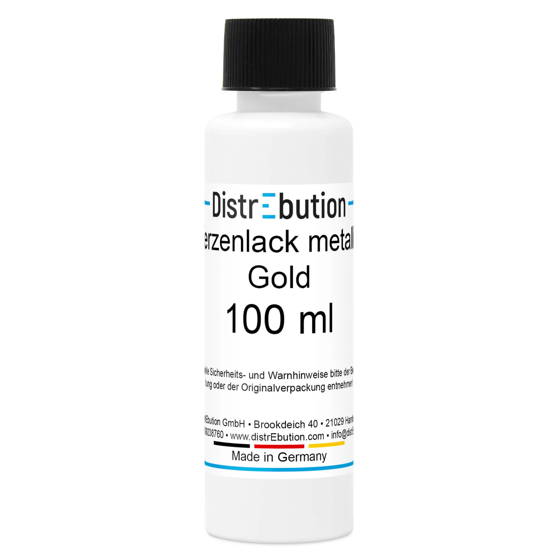 Kerzenlack metallic glänzend wasserlöslich Gold 100 ml