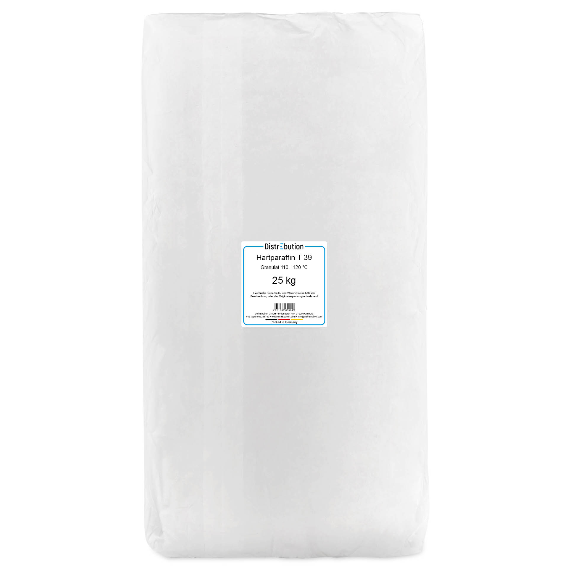 Fischer-Tropsch Wax T 39 Granules 110 - 120 °C 25 kg