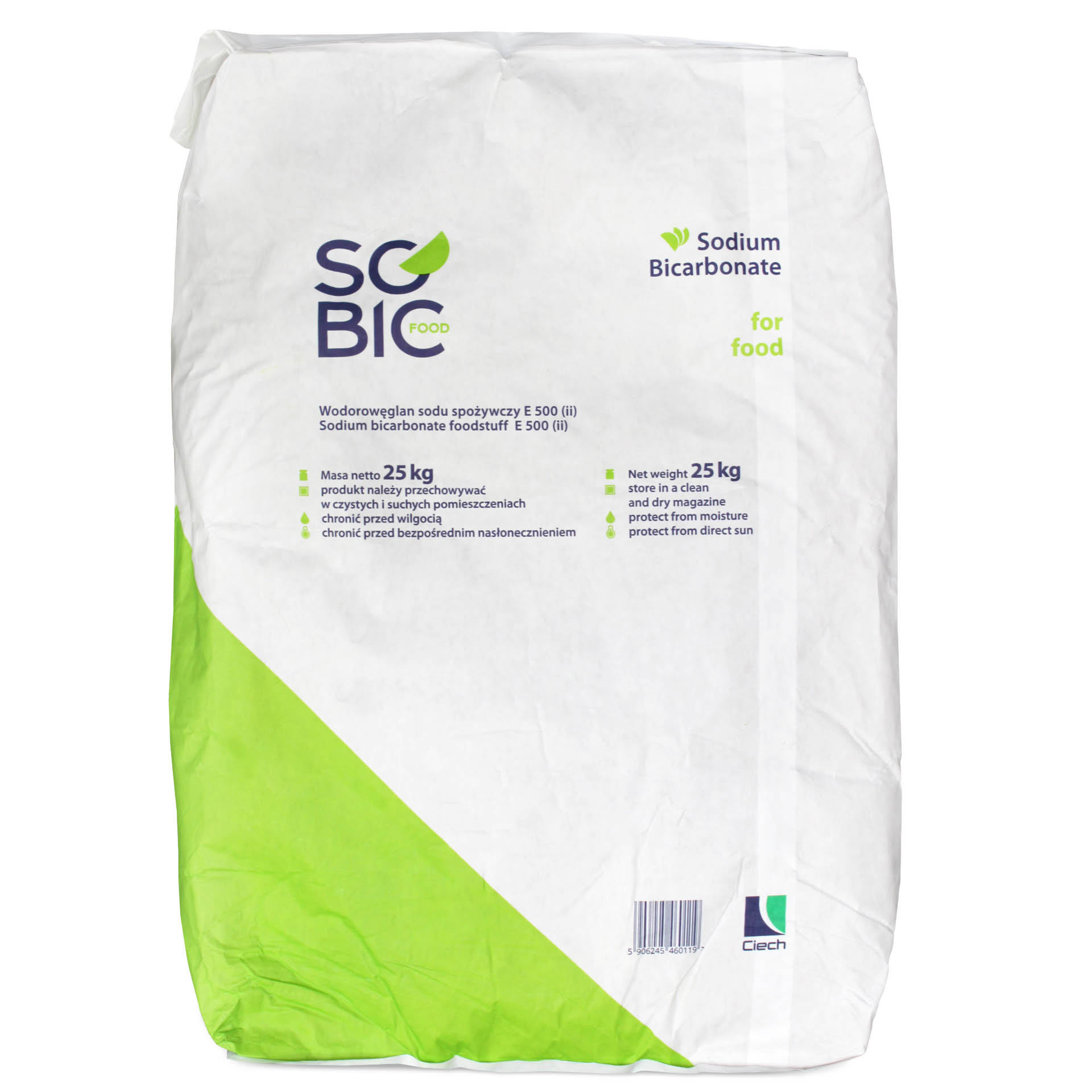 Sodium bicarbonate E 500ii Natron 25 kg