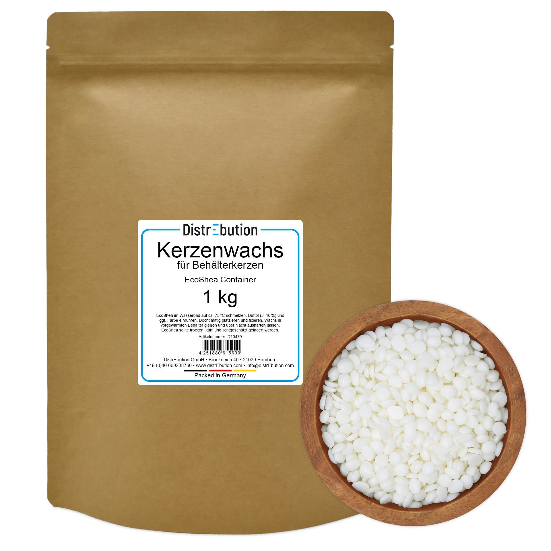 Candle Wax for Container Candles - EcoShea Container