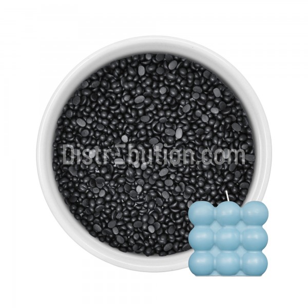 Pastellblau Pastillen und Beispielkerze