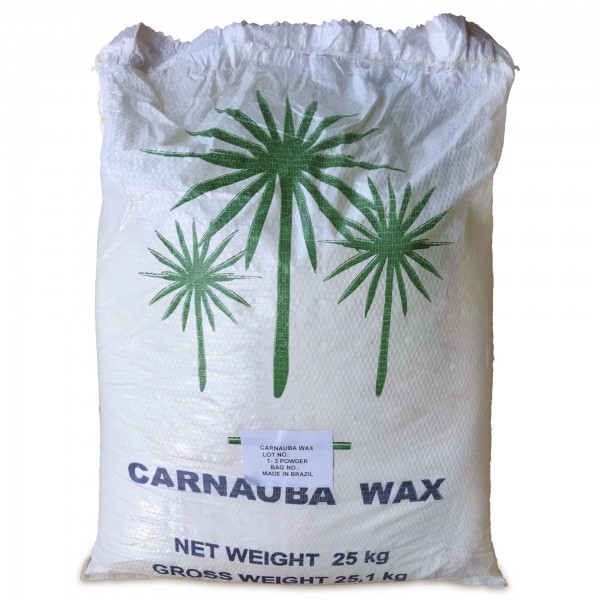 Carnaubawachs Type 3 hellfettgrau Pulver 25 kg