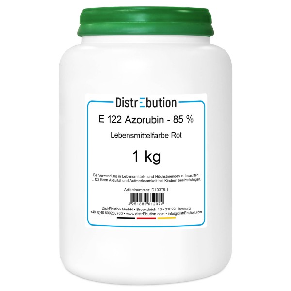 E 122 Azorubin Lebensmittelfarbe Rot 1 kg