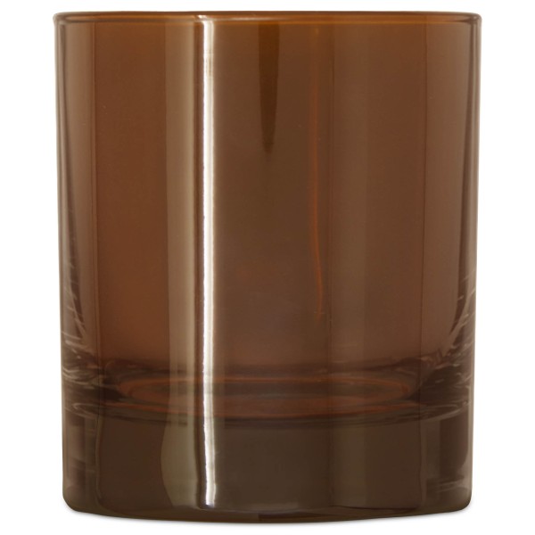 Kerzenglas amber glänzend 300ml