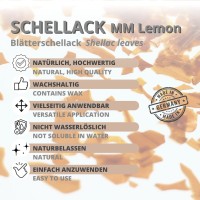 Vorschau: Schellack MM Lemon Flocken wachshaltig Vorschau: Schellack MM Lemon Flocken wachshaltig