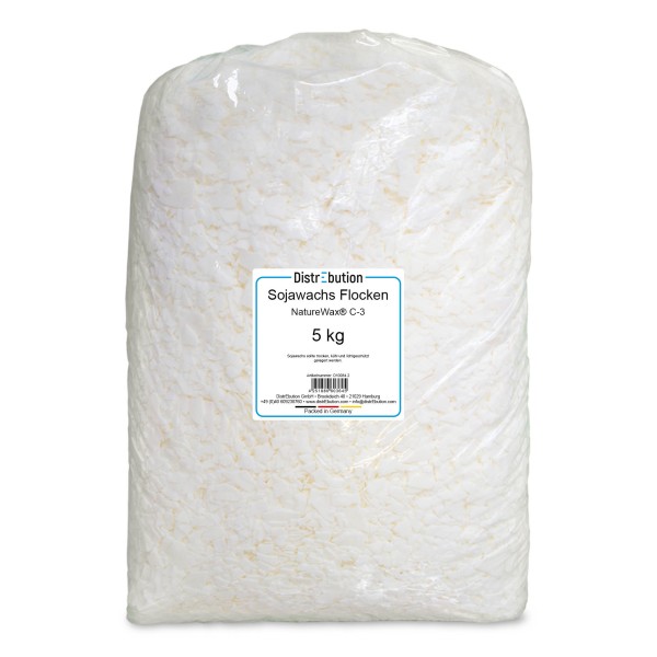 Sojawachs Flocken NatureWax® C-3 5 kg