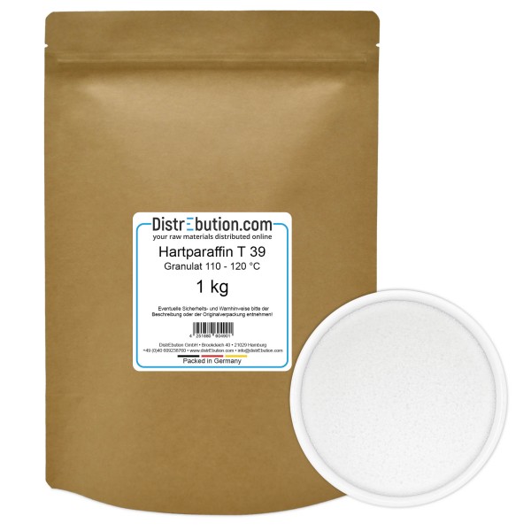 Fischer-Tropsch Wax T 39 Granules 110 - 120 °C 1 kg