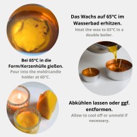 Vorschau: Bienenwachs RAL gelb Pastillen Kerzenwachs Vorschau: Bienenwachs RAL gelb Pastillen Kerzenwachs