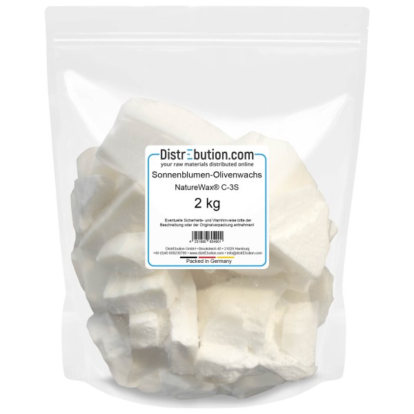 Sonnenblumen-Olivenwachs Platten NatureWax® C-3S 2kg