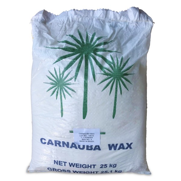 Carnauba wax type 1 in powder (25 kg)