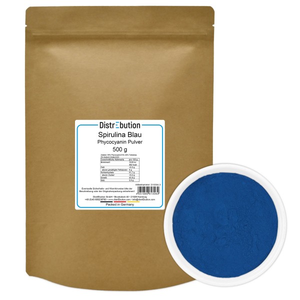 Spirulina Blau - Phycocyanin Pulver 500 g