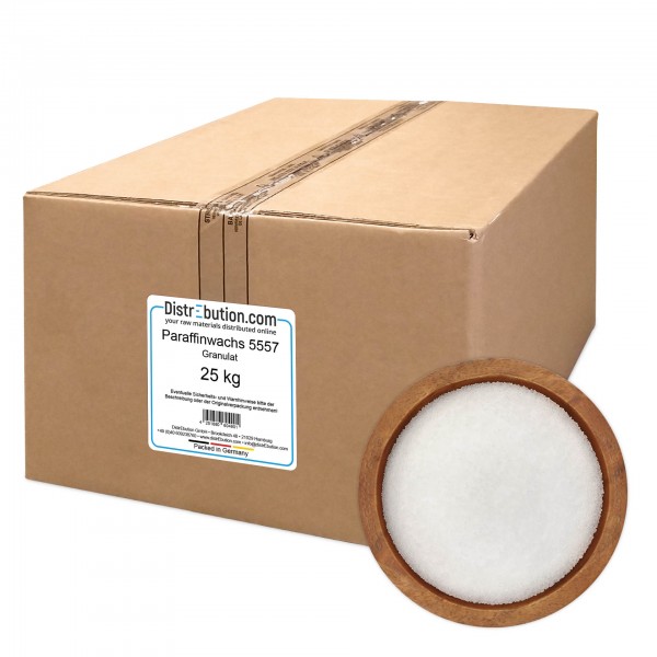 Paraffin wax 5557 granules 25 kg