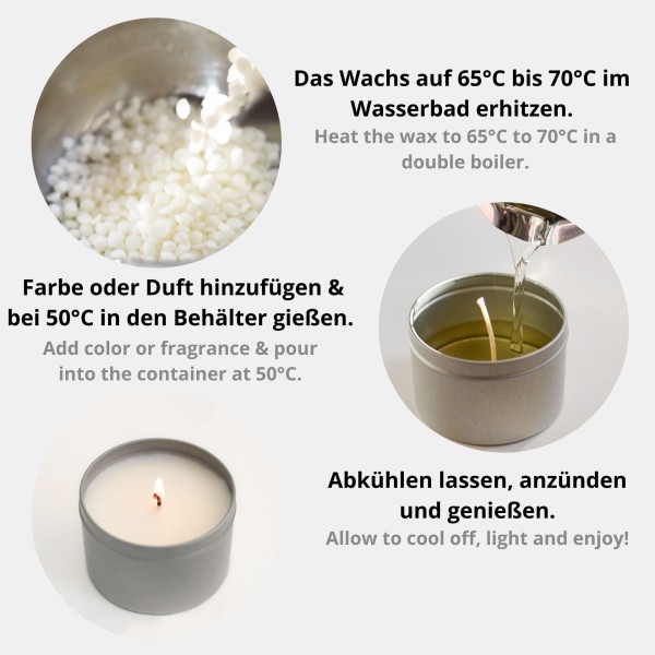 Soy wax pastilles NatureWax® C-310