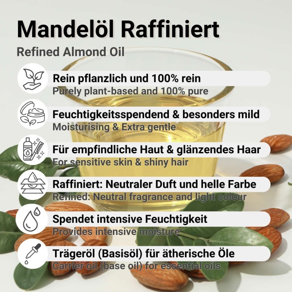 Mandell kaufen  Reines Mandell Raffiniert fr Haut und Haar