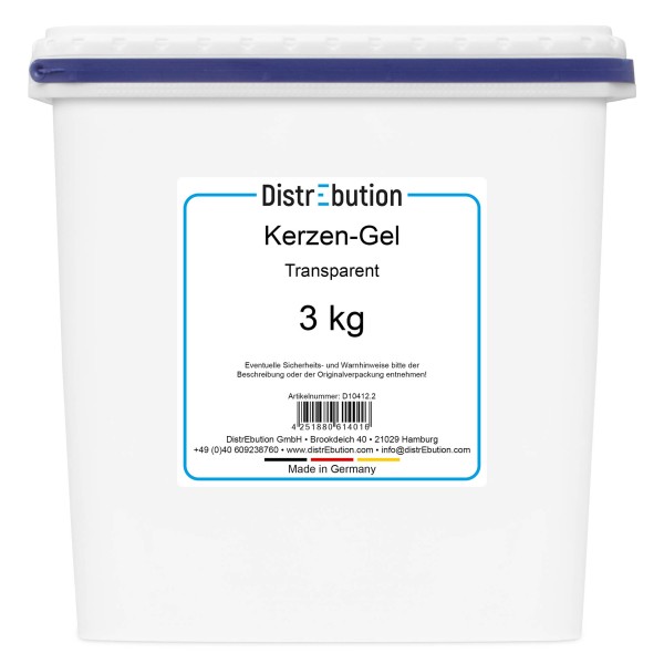 Transparent Candle Gel – Gel Wax for Candle Making