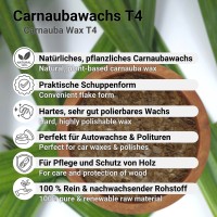 Preview: Carnauba Wax T4 Fat Grey Flakes Preview: Carnauba Wax T4 Fat Grey Flakes