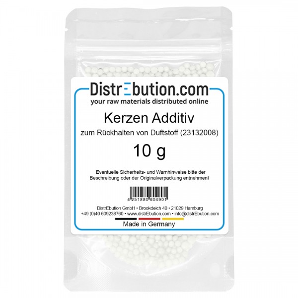 Kerzen Additiv zum Rückhalten von Duftstoff