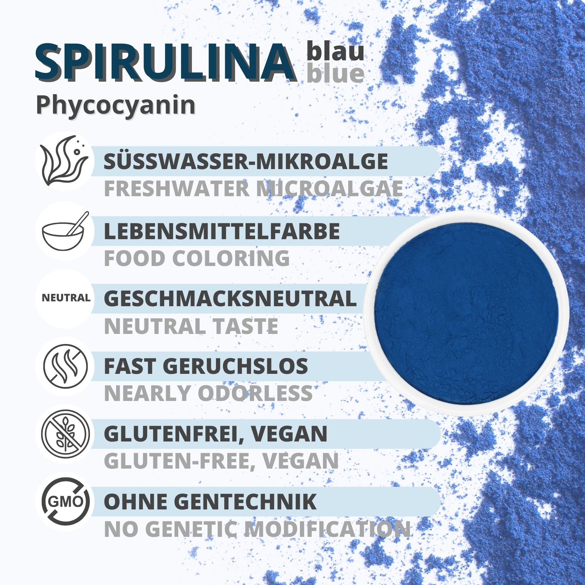 Umthengisi wePhycocyanin Powder uYangge Biotech Umthengisi wePhycocyanin Powder uYangge Biotech