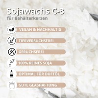 Preview: Soy Wax Flakes NatureWax® C-3 Preview: Soy Wax Flakes NatureWax® C-3